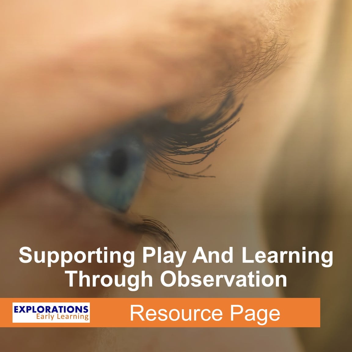 Supporting Play And Learning Through Observation