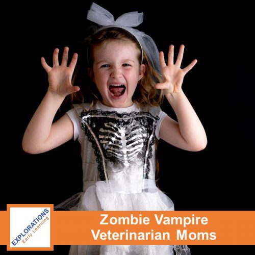 Zombie Vampire Veterinarian Moms