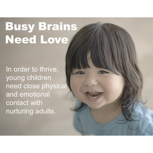 Busy Brains Need Love Poster Download